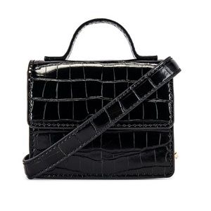 L’Academie Black Micro Crossbody
